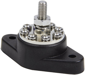 Quickcar Racing Products Power Distribution Post Black 8 Location 57-806