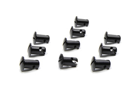 Triple X Race Components Oval Head Button Alum Black .550 Long 10 Pack Ch-4402-10Blk Triple X Race Components Oval Head Button Alum Black .550 Long 10 Pack Ch-4402-10Blk