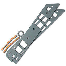 Sce Gaskets Bbc Rect Port Int Gasket W/O Upper Bolt Hole .125 113116 Sce Gaskets Bbc Rect Port Int Gasket W/O Upper Bolt Hole .125 113116
