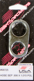 Billet Specialties Hose Separator.906X1.015 -Polished 68725 Billet Specialties Hose Separator.906X1.015 -Polished 68725