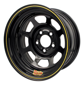 Aero Race Wheels 15X7 2In. 4.75 Black  50-174720