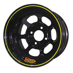 Aero Race Wheels 13X8 4In. 4.00 Black  31-184040