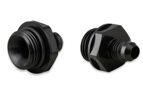 Earls 6An Oil Cooler Adapter 2Pk - Black At585106Erl