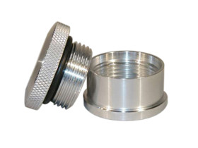 Meziere 1.75 Alum.Cap & Steel Bung Assembly Pn6551