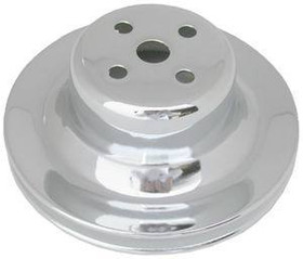 Racing Power Co-Packaged Chrome Ford 289 Water Pump 1V Pulley R8970