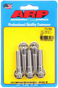 Arp S/S Bolt Kit - 12Pt. (5) 3/8-24 X 1.500 713-1500