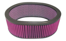 Racing Power Co-Packaged 12In X 4In Oval Washable Element R2126