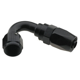 Fragola Hose Fitting #8 120 Deg. To #6 Hose Black 231207-Bl