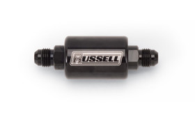 Russell Check Valve 8An Male To 8An Male Black Anodize 650613