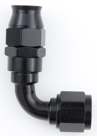 Fragola Hose Fitting #10 90 Deg Ptfe Black 689010-Bl