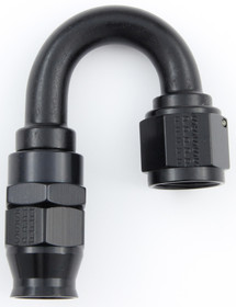 Fragola Hose Fitting #10 180 Deg Ptfe Black 681810-Bl