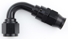 Fragola Hose Fitting #8 120 Deg Ptfe Black 681208-Bl