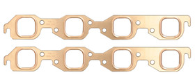 Sce Gaskets 1.875 X 1.800 Bbc Copper Embossed Exhaust Gasket 4113