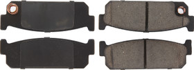 Centric Brake Parts Posi-Quiet Ceramic Brake Pads With Shims And Har 105.0481