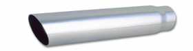 Vibrant Performance S/S Exhaust Tip W/Slash Cut 2.5In. In-18In. Long 1551