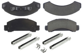 Centric Brake Parts Posi-Quiet Ceramic Brake Pads With Shims And Har 105.0387