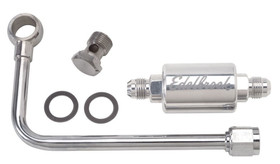 Edelbrock Polished Fuel Line & Filter Kit 8131