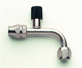Aeroquip 90 Degree -10 A/C Fitting W/Charge Port Fce1834 Aeroquip 90 Degree -10 A/C Fitting W/Charge Port Fce1834