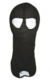 Pxp Racewear Head Sock Black Dual Eyeport 2 Layer 1422