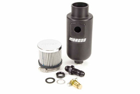 Moroso Poly Breather Tank W/8An Fitting 85404