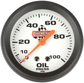 Quickcar Racing Products Oil Pressure Sprint Gauge Only 611-6004
