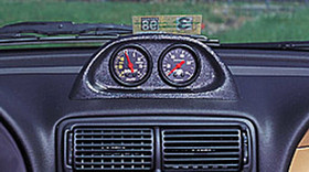 Autometer 2-1/16 Dual Gauge Pod - 94-04 Mustang 10001