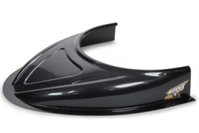 Fivestar Md3 Hood Scoop 3In Tall Flat Carbon Fiber Look 040-4115-Cf