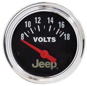 Autometer 2-1/16 Voltmeter Gauge - Jeep Series 880242