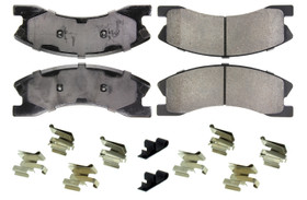 Centric Brake Parts Fleet Performance Brake Pads With Hardware 306.0945