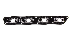 King Racing Products Yamaha Restictor Plates Silver-Black 6000-Sb