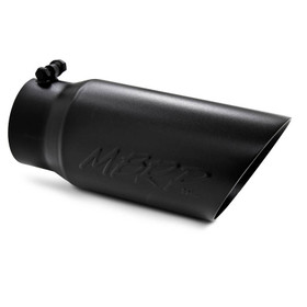Mbrp, Inc Tip 5In O.D. Dual Wall A Ngled  4In Inlet T5053Blk
