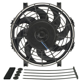 Derale 9In Tornado Electric Fan W/Standard  Mounting Kit 16619