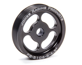 Jones Racing Products Pulley 4.500 6 Groove Serpentine Ps-5106-B-4.500