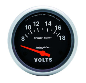 Autometer 8-18 Voltmeter Gauge  3592