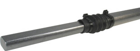 Borgeson Telescopic Stl Steering Shaft 36In Fully Extend 450036