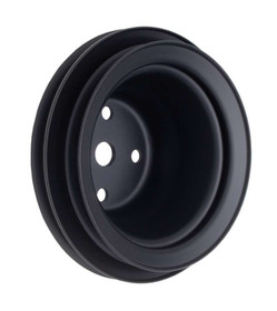 Trans-Dapt Bbc Lwp Water Pump Pulley 2 Groove Black 8623