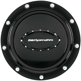 Billet Specialties Horn Button Riveted Black Anodized 32719