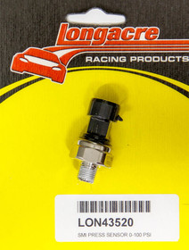 Longacre Pressure Sensor 0-100Psi W/Out Qd Lead 52-43520