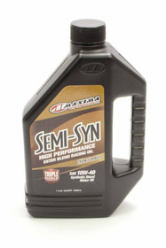 Maxima Racing Oils 10W40 Semi-Syn Oil 1 Quart Max39-34901Bs