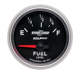 Autometer 2-1/16In S/C Ii Fuel Level Gauge 0-90Ohms 3613