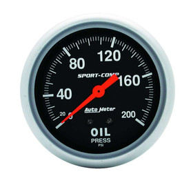 Autometer 0-200 Oil Pressure Gauge  3422