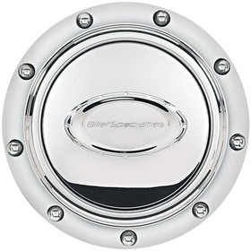 Billet Specialties Horn Button Riveted Polished Logo 32710 Billet Specialties Horn Button Riveted Polished Logo 32710