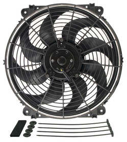 Derale 14In Tornado Electric Fan W/Standard Mount Kit 16624