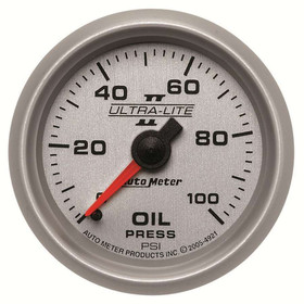 Autometer 2-1/16In U/L Ii Oil Pressure Gauge 0-100Psi 4921