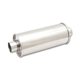 Vibrant Performance Streetpower Round Muffle R 2.5In Inlet/Outlet 1118 Vibrant Performance Streetpower Round Muffle R 2.5In Inlet/Outlet 1118