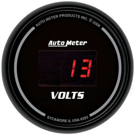 Autometer 2-1/16In Dg/B Voltmeter Gauge 6393