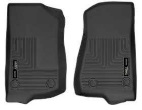 Husky Liners 18-  Jeep Jl Front Floor Liner Black Weatherbeate 13021