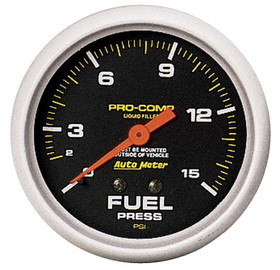 Autometer 0-15 Fuel Pressure Gauge  5411