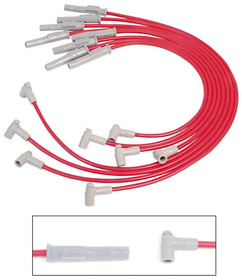 Msd Ignition 8.5Mm Spark Plug Wire Set - Red 35379