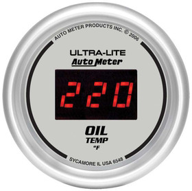 Autometer 2-1/16In Dg/S Oil Temp Gauge 6548